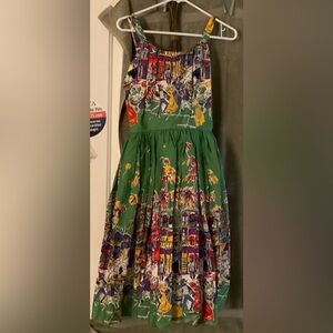 Trashy Diva French Quarter Annette Dress in Green. Size 4. BNWT